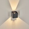Almodofa vägglampa utomhus, Up & Down Lampa Antracit, 1-ljuskällor, Rörelsedetektor
