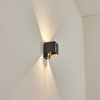 Almodofa vägglampa utomhus, Up & Down Lampa Antracit, 1-ljuskällor, Rörelsedetektor