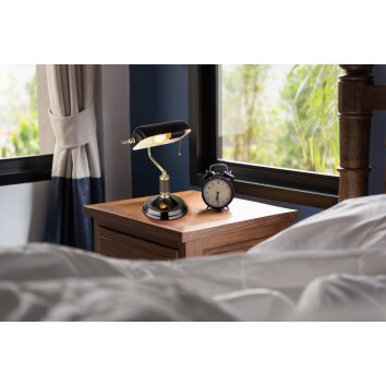 Globo ANTIQUE bankirlampa, Bordslampa