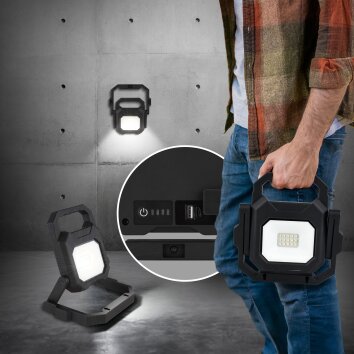 Globo BRIAN Spotlight trädgård LED, 1-ljuskällor