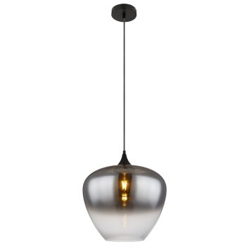 Globo Maxy Pendellampa Svart, 1-ljuskällor Globo Maxy Pendellampa Svart, 1-ljuskällor