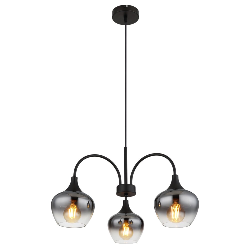 Globo Maxy Pendellampa Svart, 3-ljuskällor main product photo