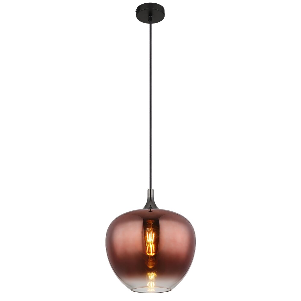 Globo Maxy Pendellampa Krom, Svart, 1-ljuskällor main product photo
