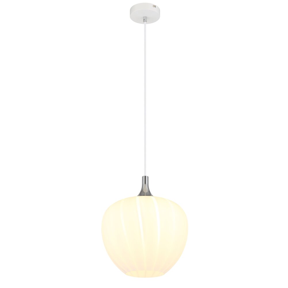 Globo Maxy Pendellampa Krom, Vit, 1-ljuskällor main product photo