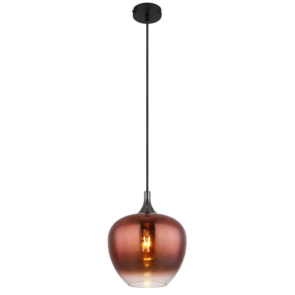 Globo Maxy Pendellampa Krom, Svart, 1-ljuskällor main product photo
