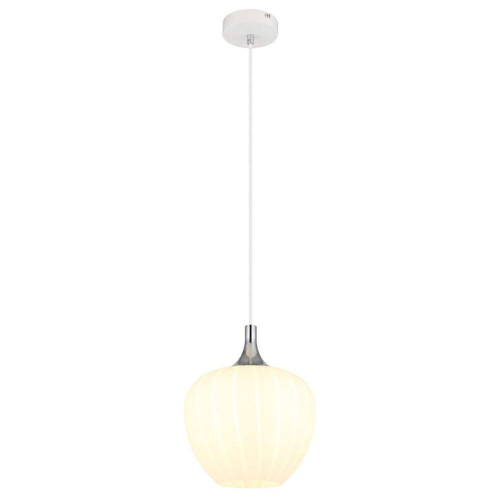 Globo Maxy Pendellampa Krom, Vit, 1-ljuskällor main product photo