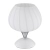 Globo Maxy Bordslampa Krom, Vit, 1-ljuskällor