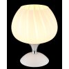 Globo Maxy Bordslampa Krom, Vit, 1-ljuskällor