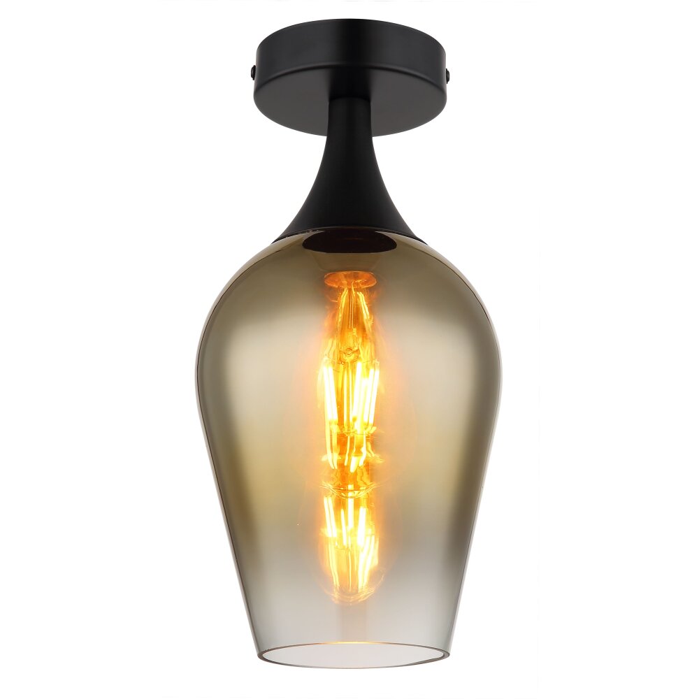 Globo Lavus Taklampa Svart, 1-ljuskällor main product photo
