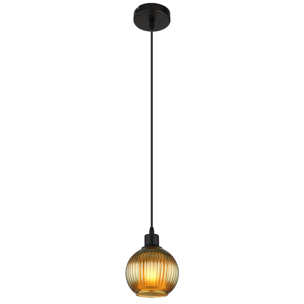 Globo Zumba Pendellampa Svart, 1-ljuskällor main product photo