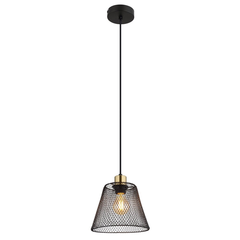 Globo Baku Pendellampa Svart, 1-ljuskällor main product photo