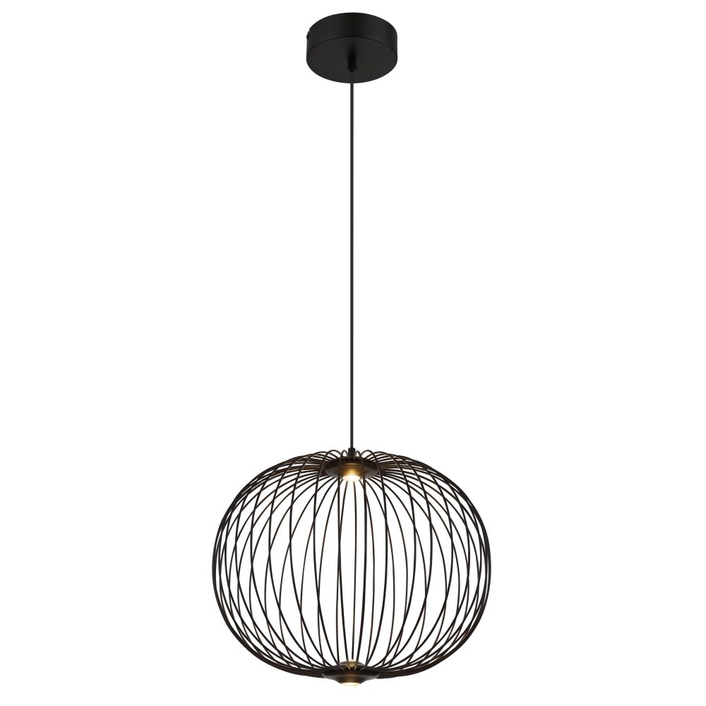 Globo Galway Pendellampa LED Svart, 1-ljuskällor main product photo