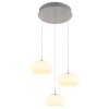 Globo Quintara Pendellampa LED Nickel matt, 1-ljuskällor