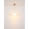 Globo Quintara Pendellampa LED Nickel matt, 1-ljuskällor