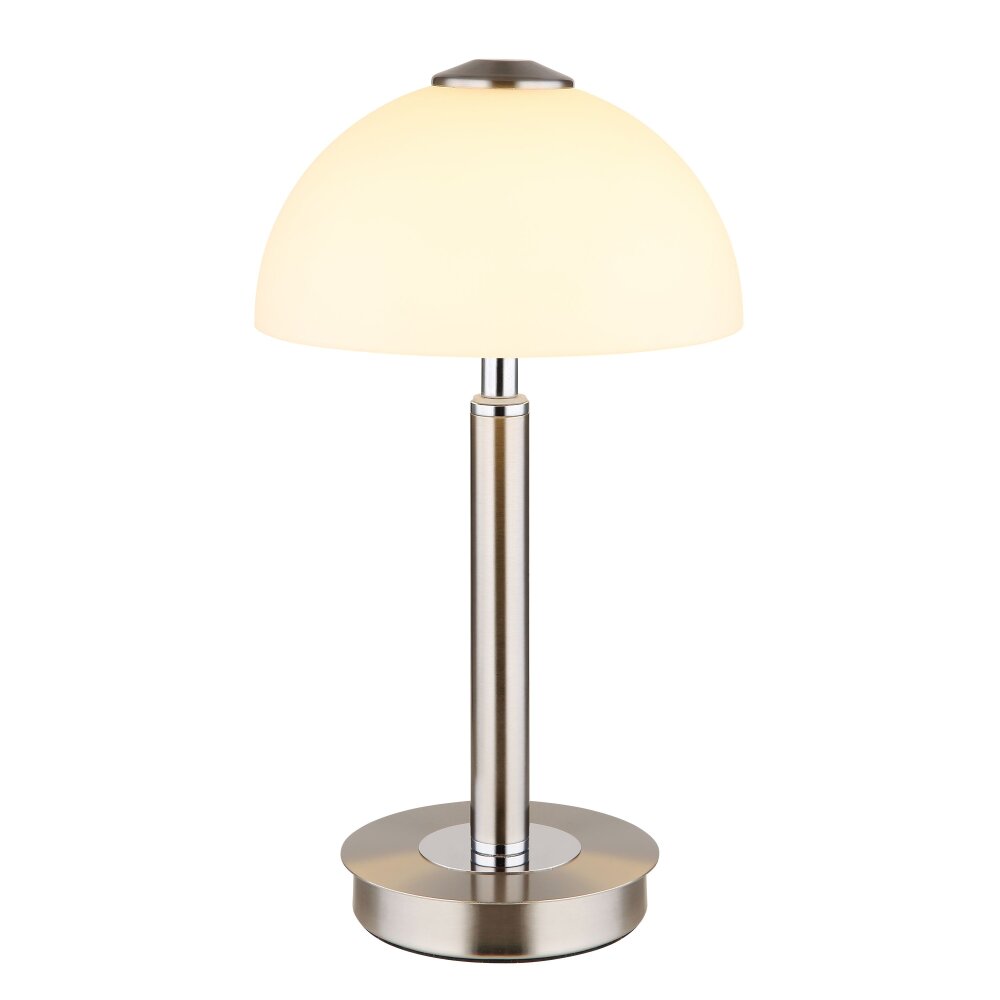 Globo Uldin Bordslampa LED Krom, Nickel matt, 1-ljuskällor main product photo