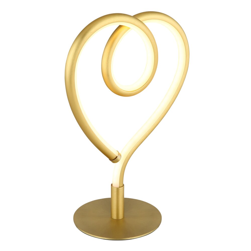 Globo Amore Bordslampa LED Guld, 1-ljuskällor main product photo