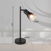 Globo Satella Bordslampa Svart, 1-ljuskällor