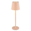 Globo Vannie Bordslampa LED Rosa, 1-ljuskällor