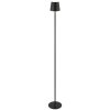 Globo Vannie Golvlampa LED Svart, 1-ljuskällor