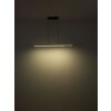 Globo Quito Pendellampa LED Mörkbrun, Svart, 1-ljuskällor