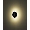 Globo Avery Vägglampa LED Mörkbrun, Svart, 1-ljuskällor