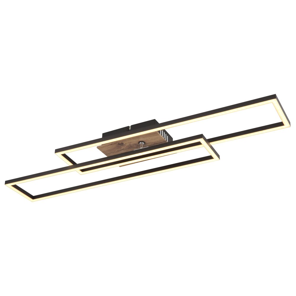 Globo Dakari Taklampa LED Naturfärger, Svart, 1-ljuskällor main product photo