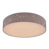 Globo Cindy Taklampa LED Vit, 1-ljuskällor, Fjärrkontroll