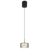 Globo Fogsy Pendellampa LED Svart, 1-ljuskällor