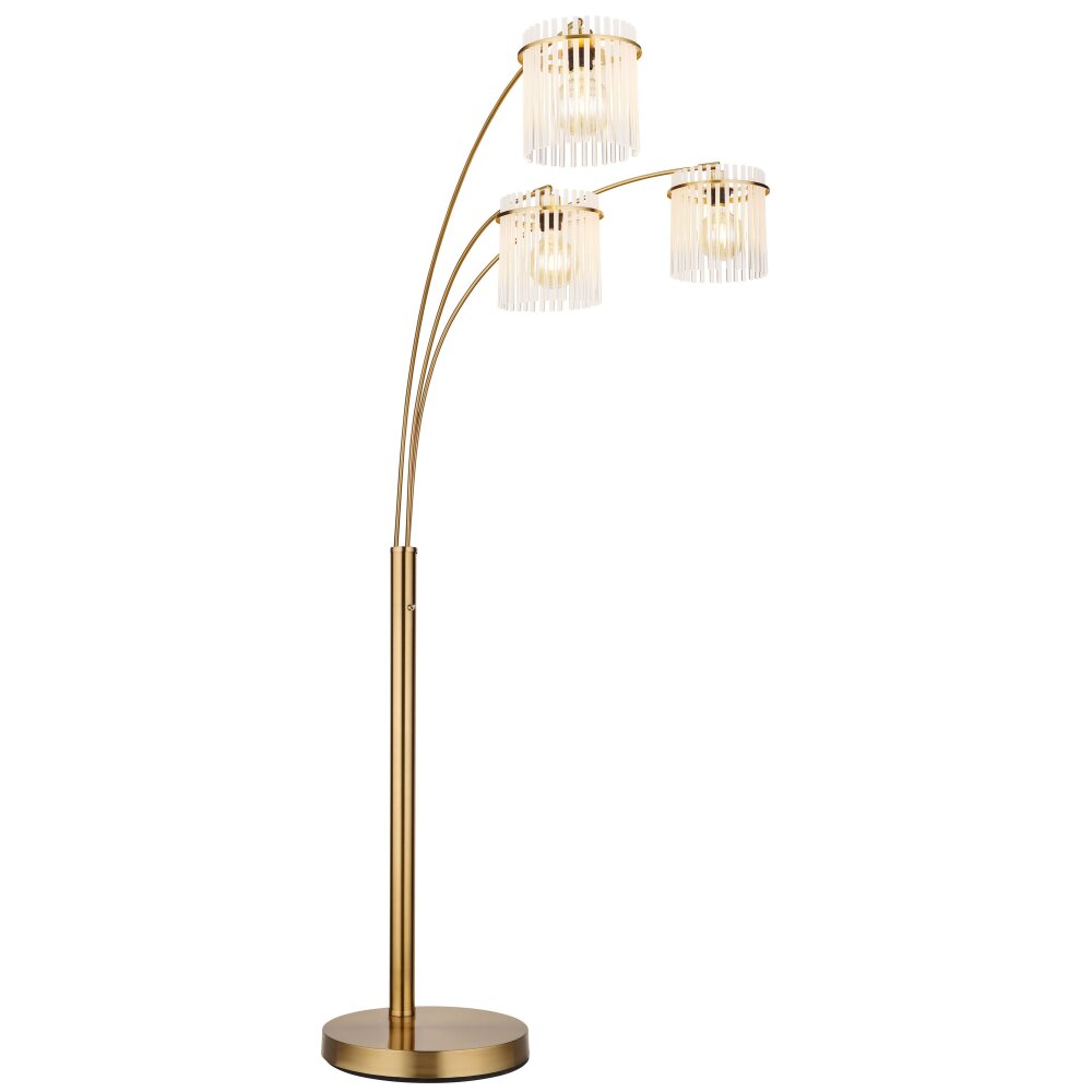 Globo Gorley Golvlampa Guld, 3-ljuskällor main product photo