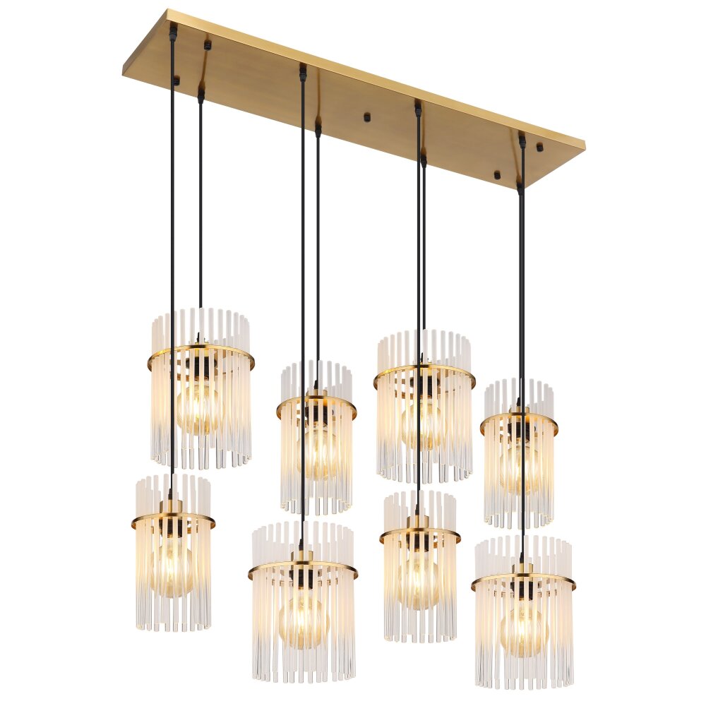 Globo Gorley Pendellampa Guld, 8-ljuskällor main product photo