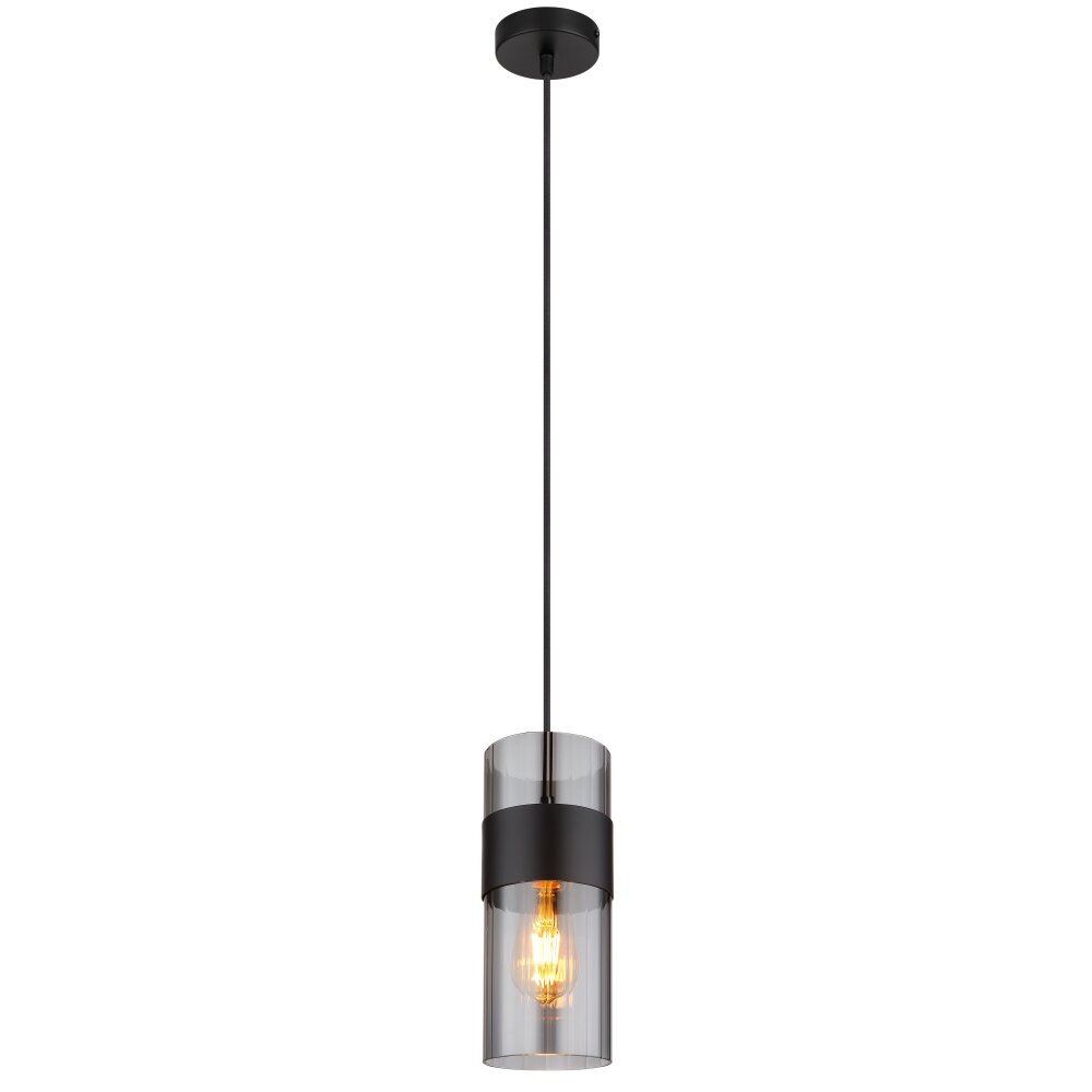 Globo Scarfina Pendellampa Svart, 1-ljuskällor main product photo