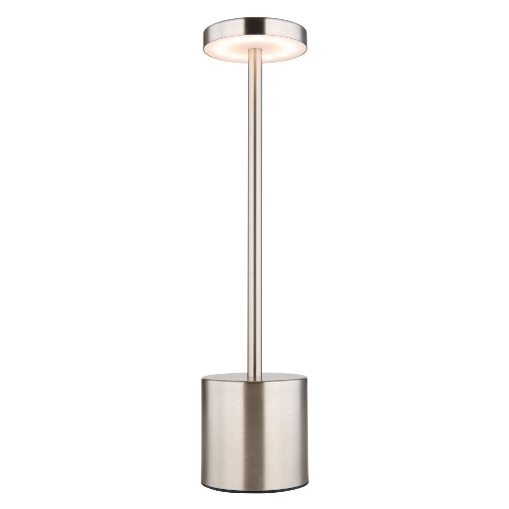 Globo Polina Bordslampa LED Nickel matt, 1-ljuskällor main product photo