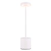 Globo Polina Bordslampa LED Vit, 1-ljuskällor