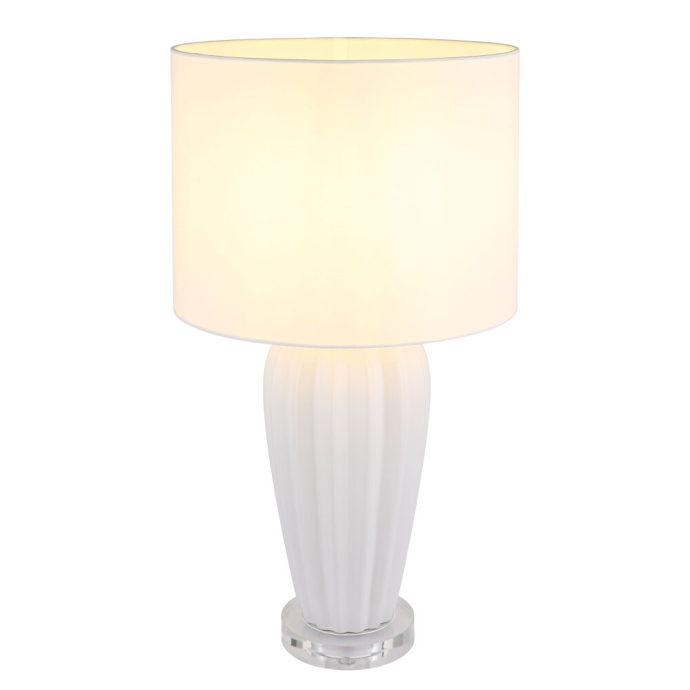 Globo Irina Bordslampa Genomskinlig, klar, Vit, 1-ljuskällor main product photo
