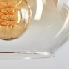 Soutinho Pendellampa, kullampa Amber, Klart, 4-ljuskällor