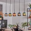 Koyoto kullampa, Pendelbelysning Svart, 5-ljuskällor