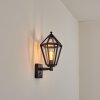 Falfosa vägglampa utomhus Svart, 1-ljuskällor, Rörelsedetektor