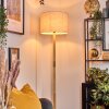 Bassagoda Golvlampa Naturfärger, Svart, 1-ljuskällor
