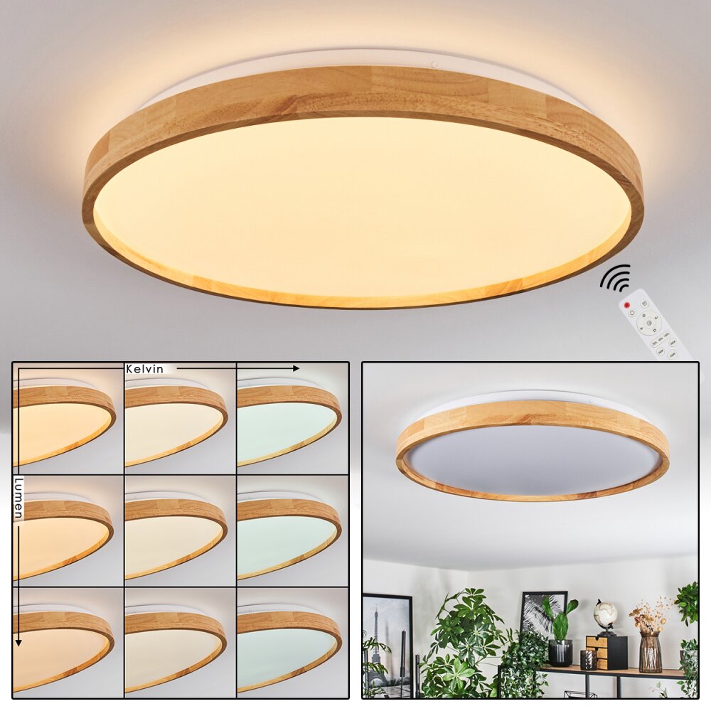 Sofo Taklampa, Panel LED Vit, 1-ljuskällor, Fjärrkontroll main product photo