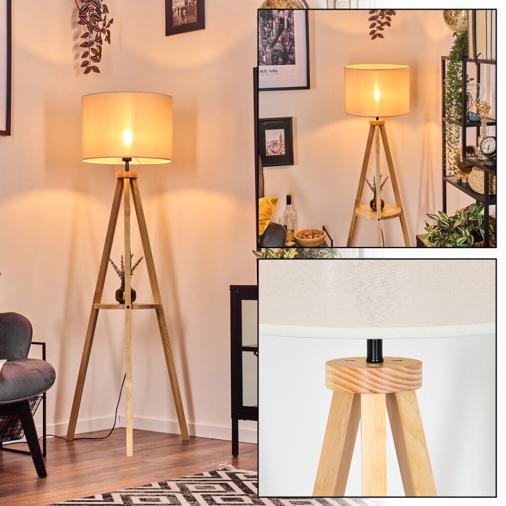 Bassagoda Golvlampa Naturfärger, 1-ljuskällor main product photo