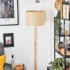 Sabadim Golvlampa Naturfärger, Svart, 1-ljuskällor