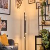Specksta Golvlampa LED Kopparfärg, Svart, Silver, 3-ljuskällor