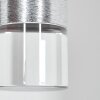 Specksta Golvlampa LED Kopparfärg, Svart, Silver, 3-ljuskällor