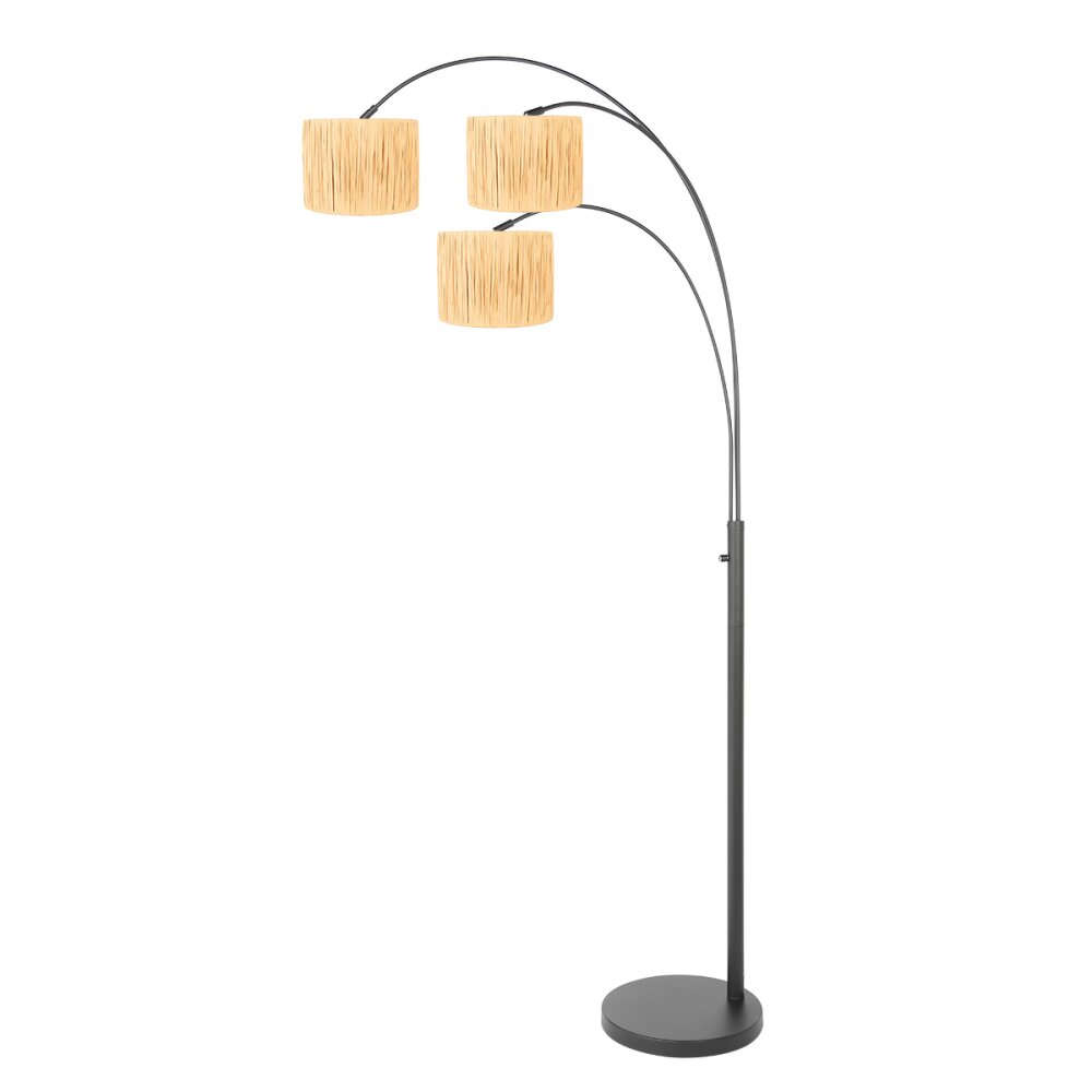 Steinhauer Light Golvlampa Svart, 3-ljuskällor main product photo