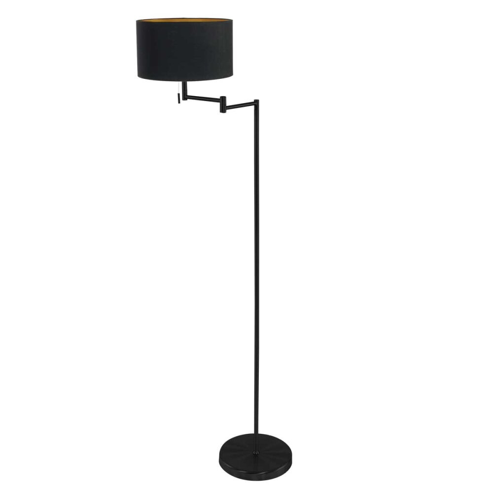 Steinhauer Bella Golvlampa Svart, 1-ljuskällor main product photo