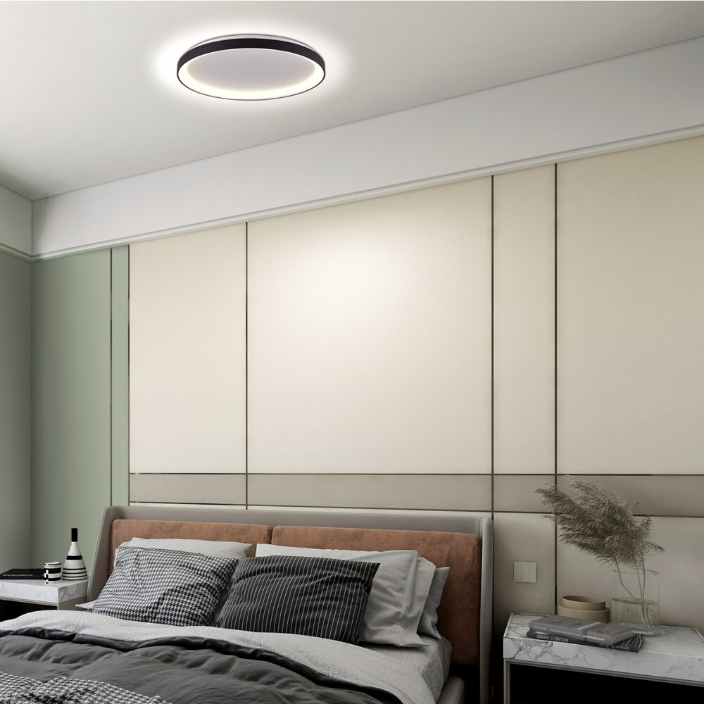 Steinhauer Ringlede Taklampa LED Svart, 1-ljuskällor main product photo