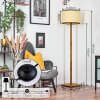 Chellas Golvlampa Naturfärger, 1-ljuskällor