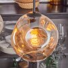 Ripoll Pendellampa, kullampa, Pendelbelysning Amber, 4-ljuskällor