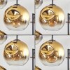 Ripoll Pendellampa, kullampa, Pendelbelysning Guld, Klart, 4-ljuskällor