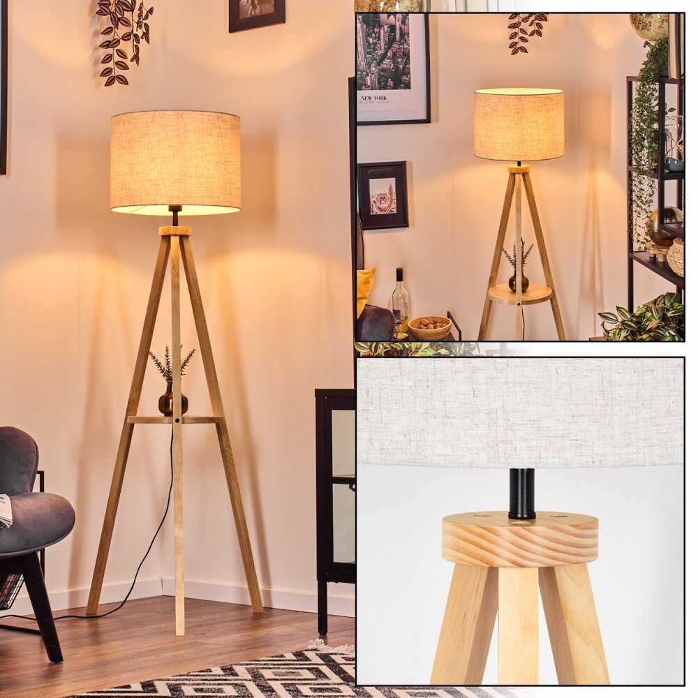 Bassagoda Golvlampa Naturfärger, 1-ljuskällor main product photo